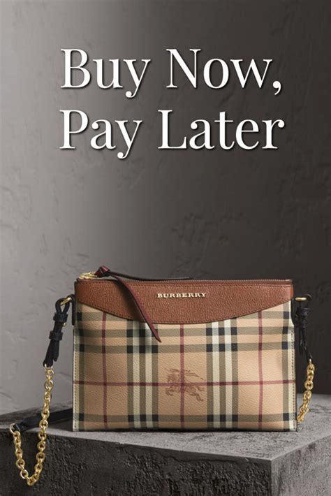 burberry buy now pay later|burberry billing address.